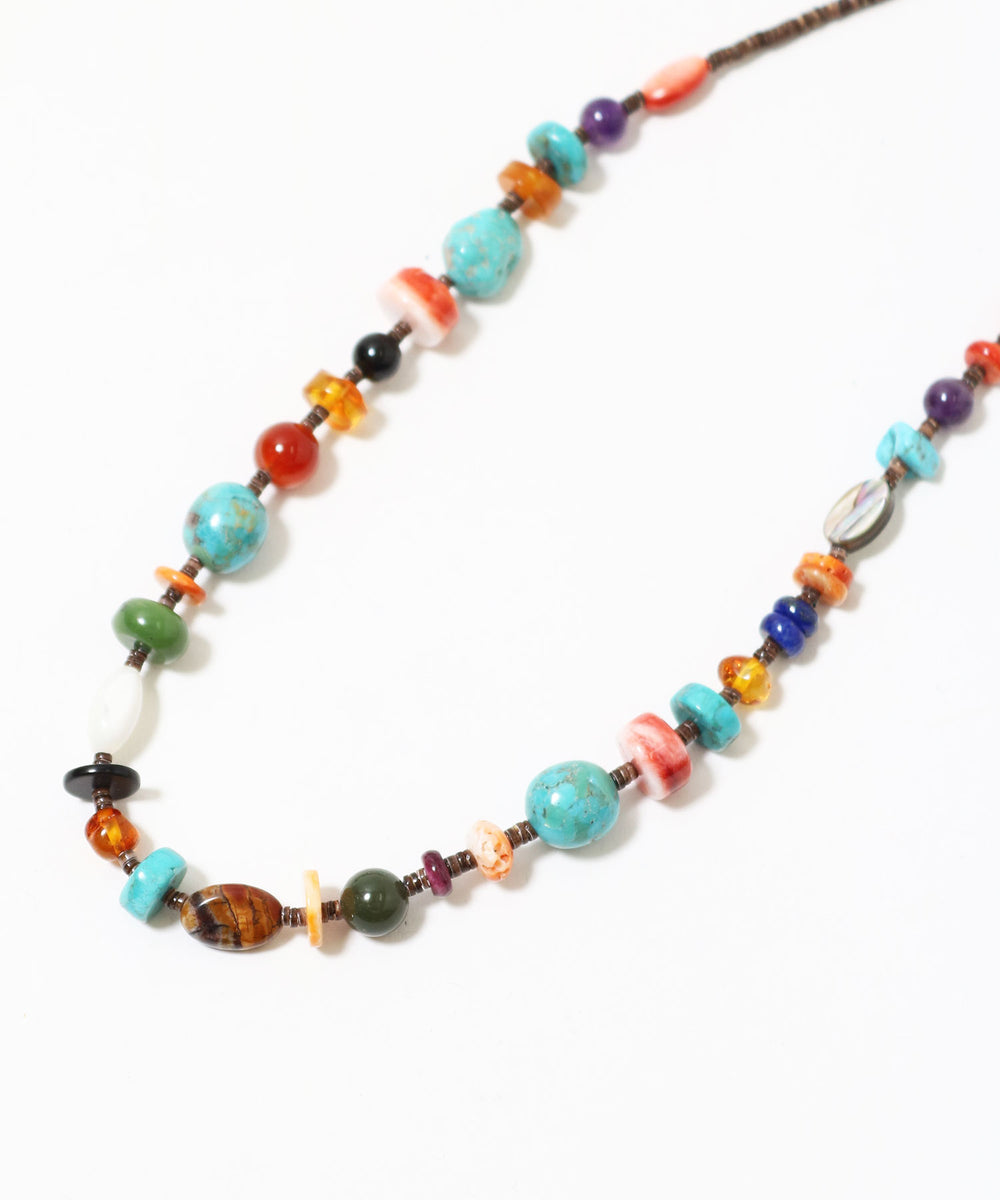 INDIAN JEWELRY 【インディアンジュエリー】- Multi Color Necklace