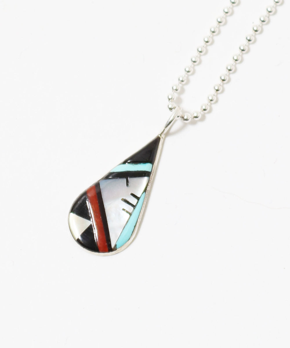 INDIAN JEWELRY 【インディアンジュエリー】- Multi Color Inlay