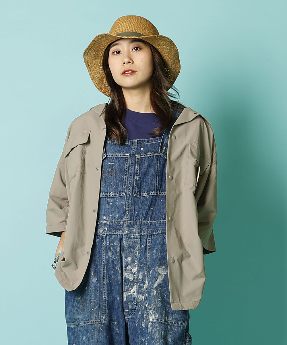 BURLAP OUTFITTER 【バーラップアウトフィッター】- S/S CAMP SHIRT SOLID / ショートスリーブ キャンプ