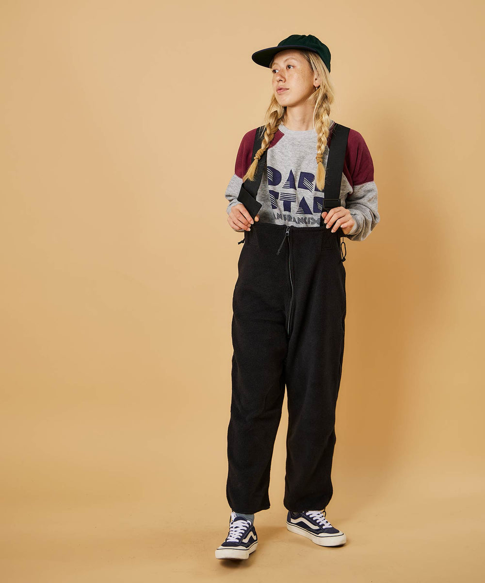 u.s.military＊BIB OVERALL ビブオーバーオール 黒 - サロペット