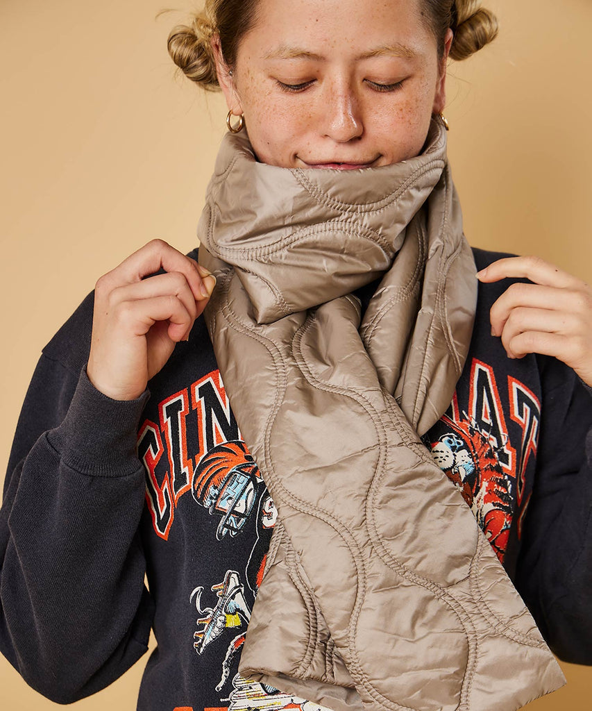 0185 BURLAP OUTFITTER - LOOPED PRIMALOFT SCARF