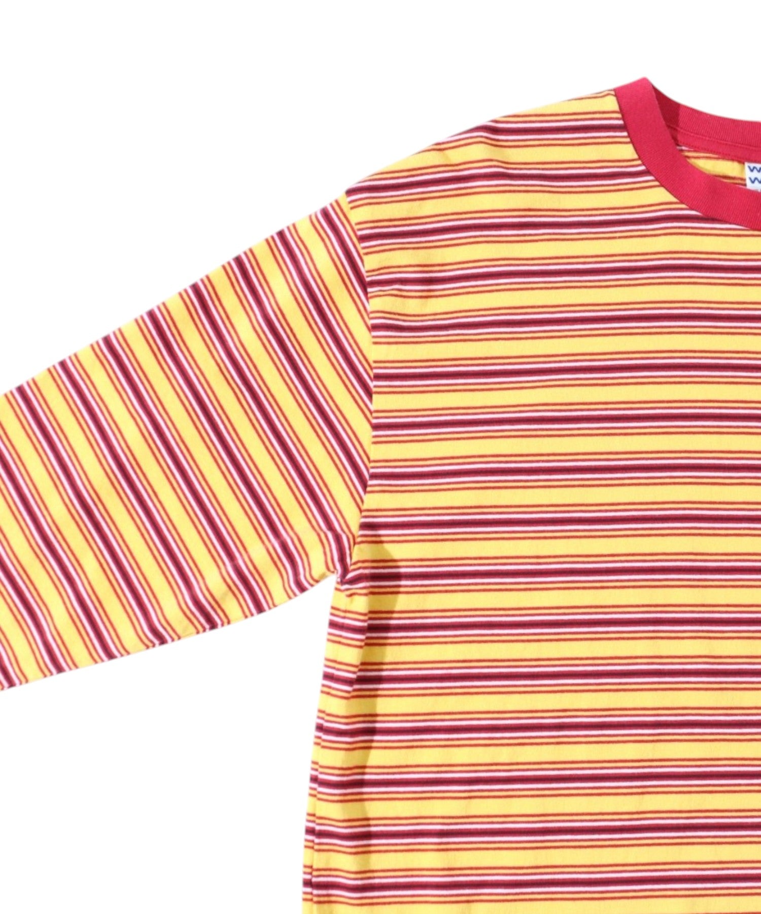 WALLA WALLA SPORT【ワラワラスポーツ】- L/S STRIPE TEE / ロング 