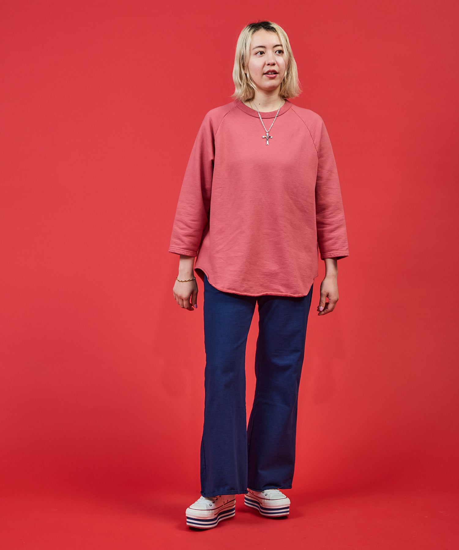 WALLA WALLA SPORT【ワラワラスポーツ】 - 9oz FLEECE 3/4 BASEBALL