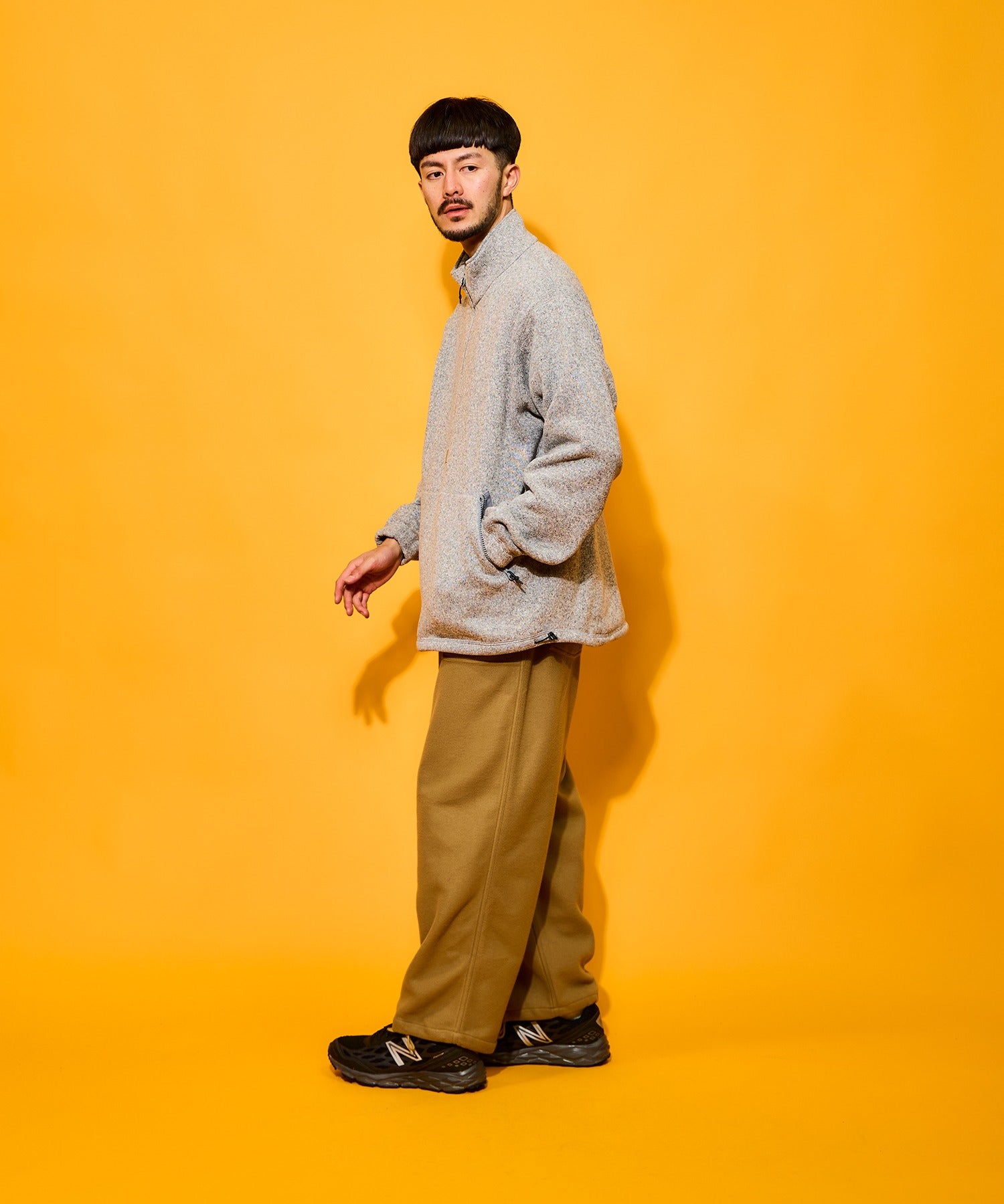 burlap outfitter バーラップ フリース BURLAP OUTFITTER【バーラップアウトフィッター】 - KNIT FLEECE H/Z