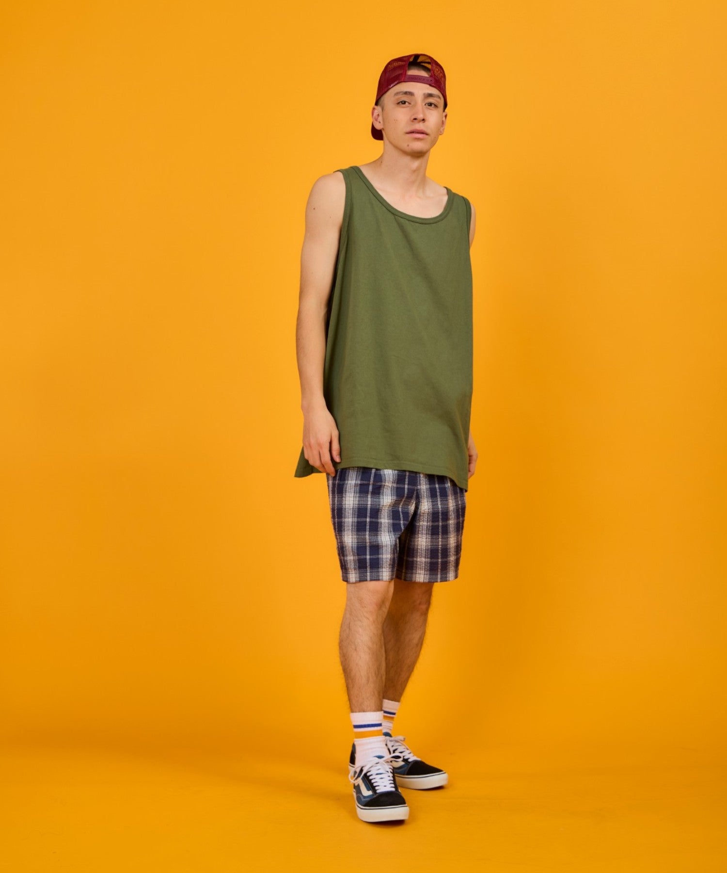 WALLA WALLA SPORT【ワラワラスポーツ】- SOLID TANK TOP / ソリッド タンクトップ – SAWINTO