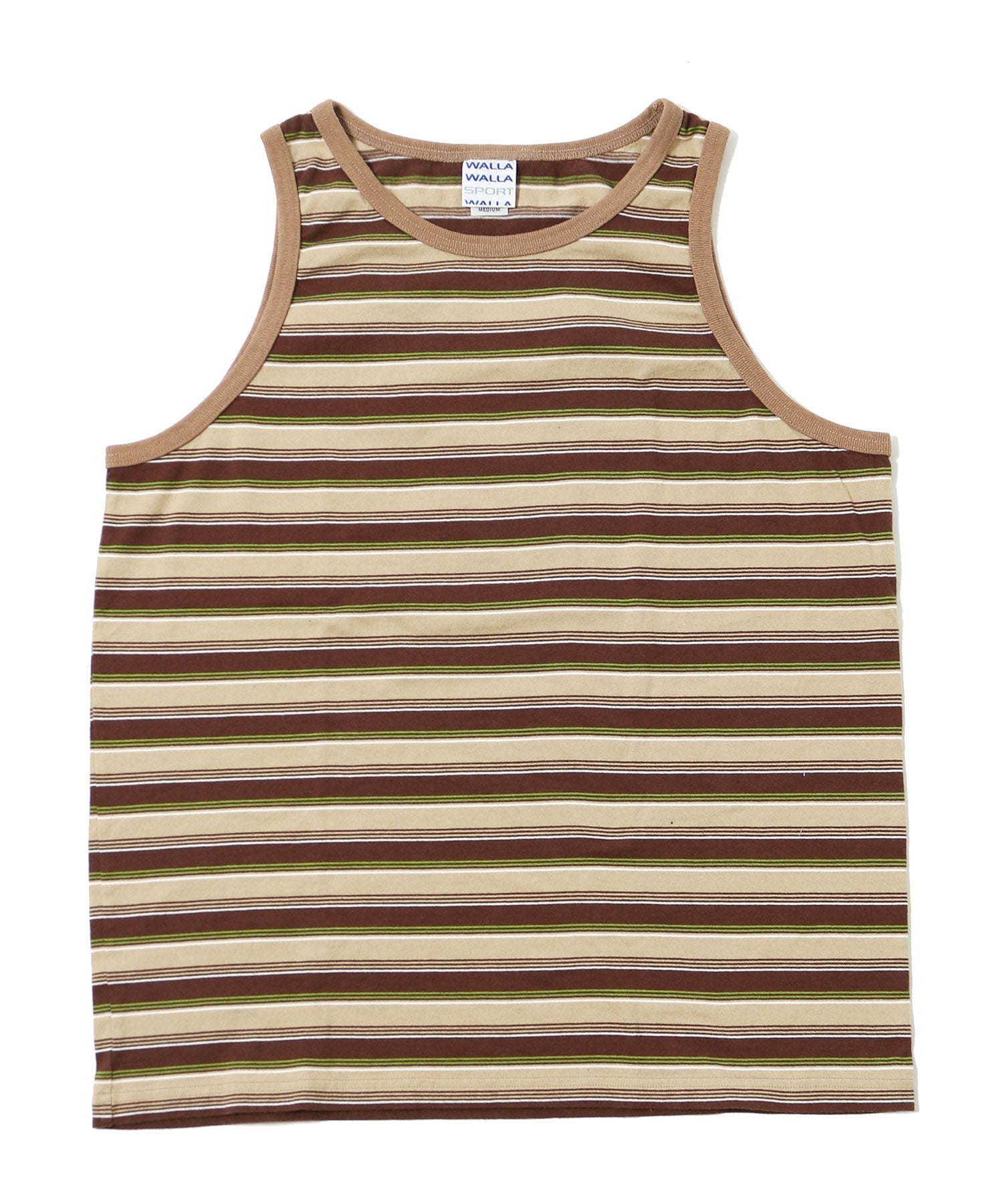 WALLA WALLA SPORT【ワラワラスポーツ】 - STRIPE TANK TOP
