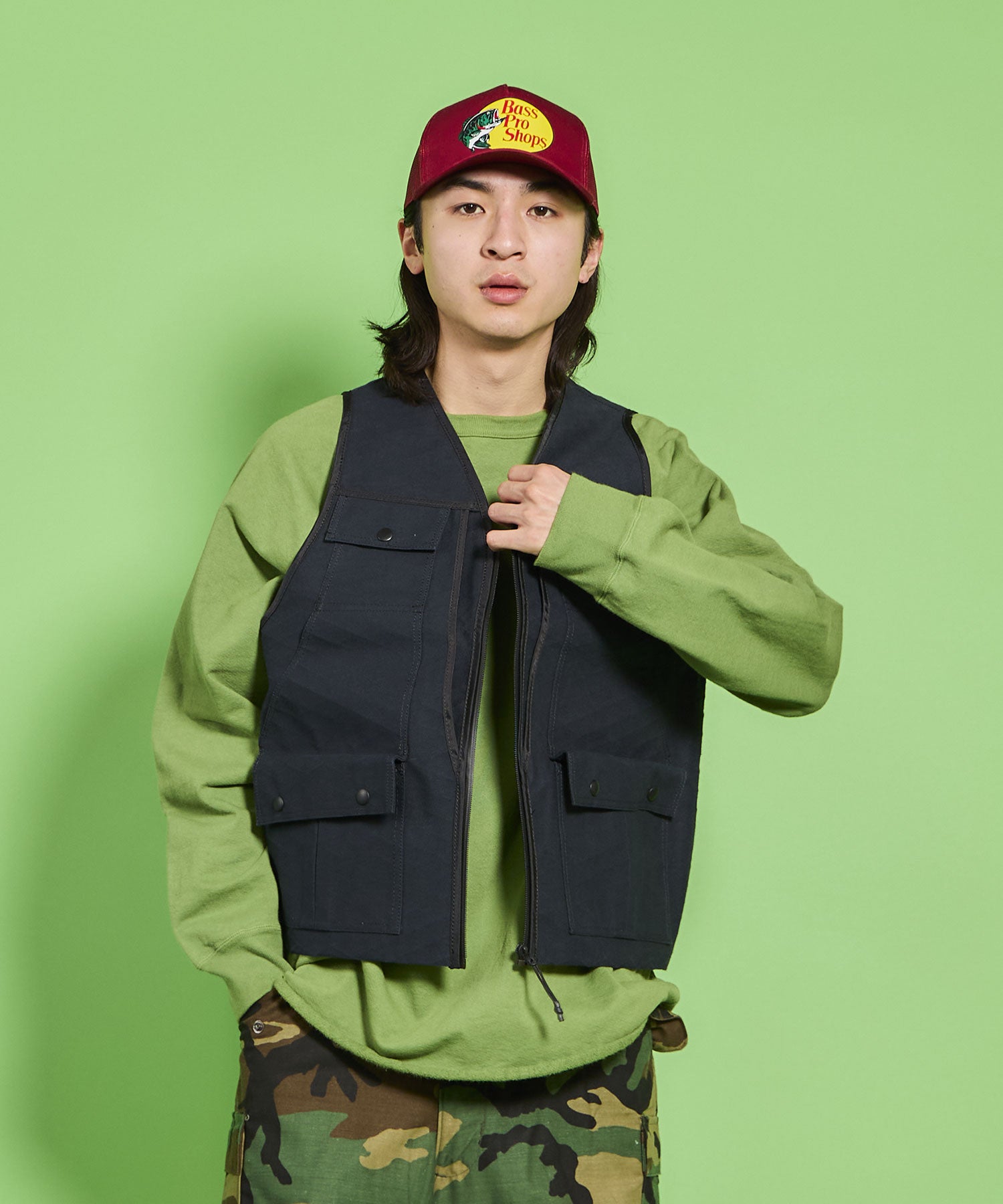 BURLAP OUTFITTER 【バーラップアウトフィッター】 - VEST BAG