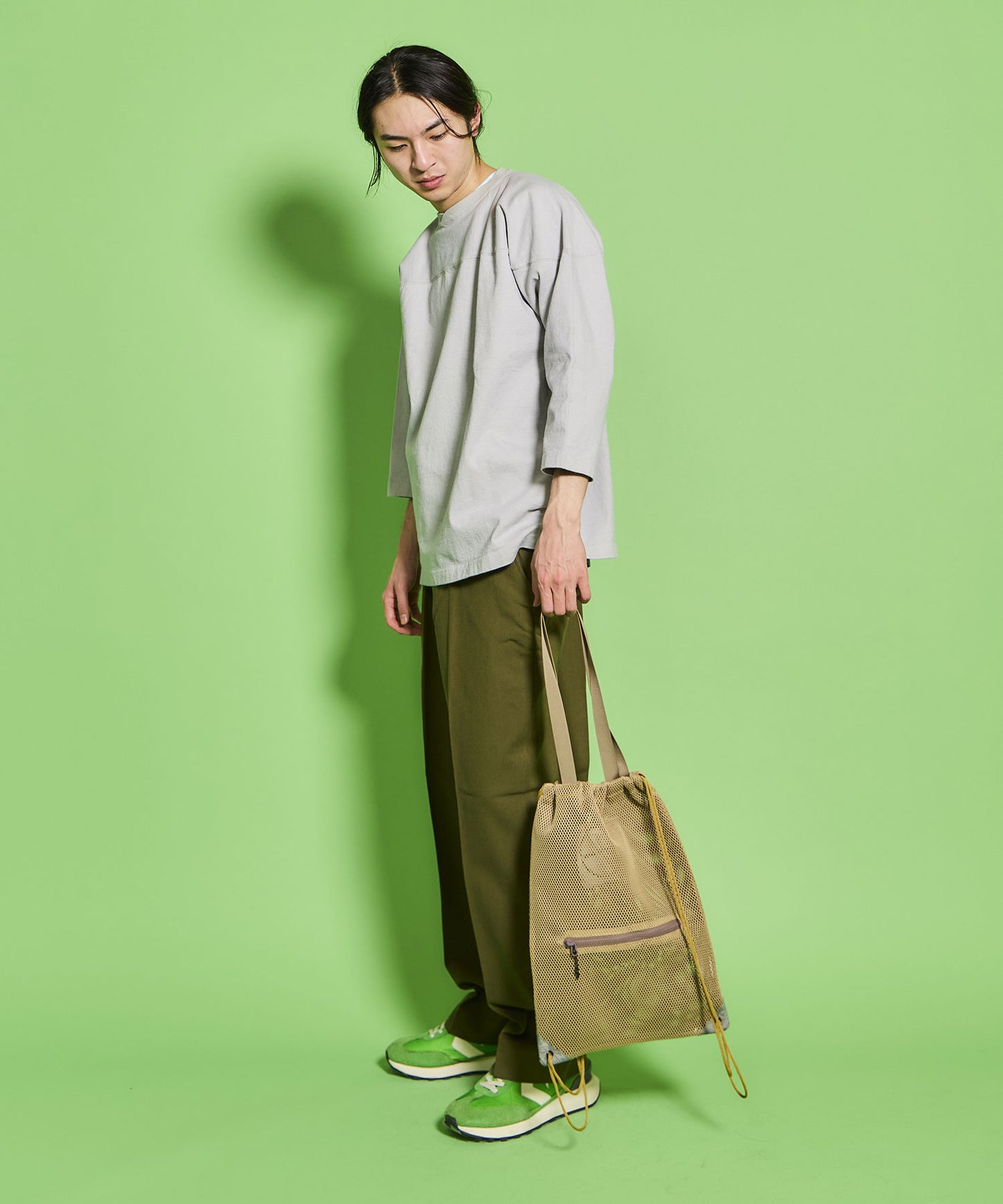 BURLAP OUTFITTER【バーラップアウトフィッター】- REVERSIBLE KNAP TOTE / リバーシブル ナップトート　