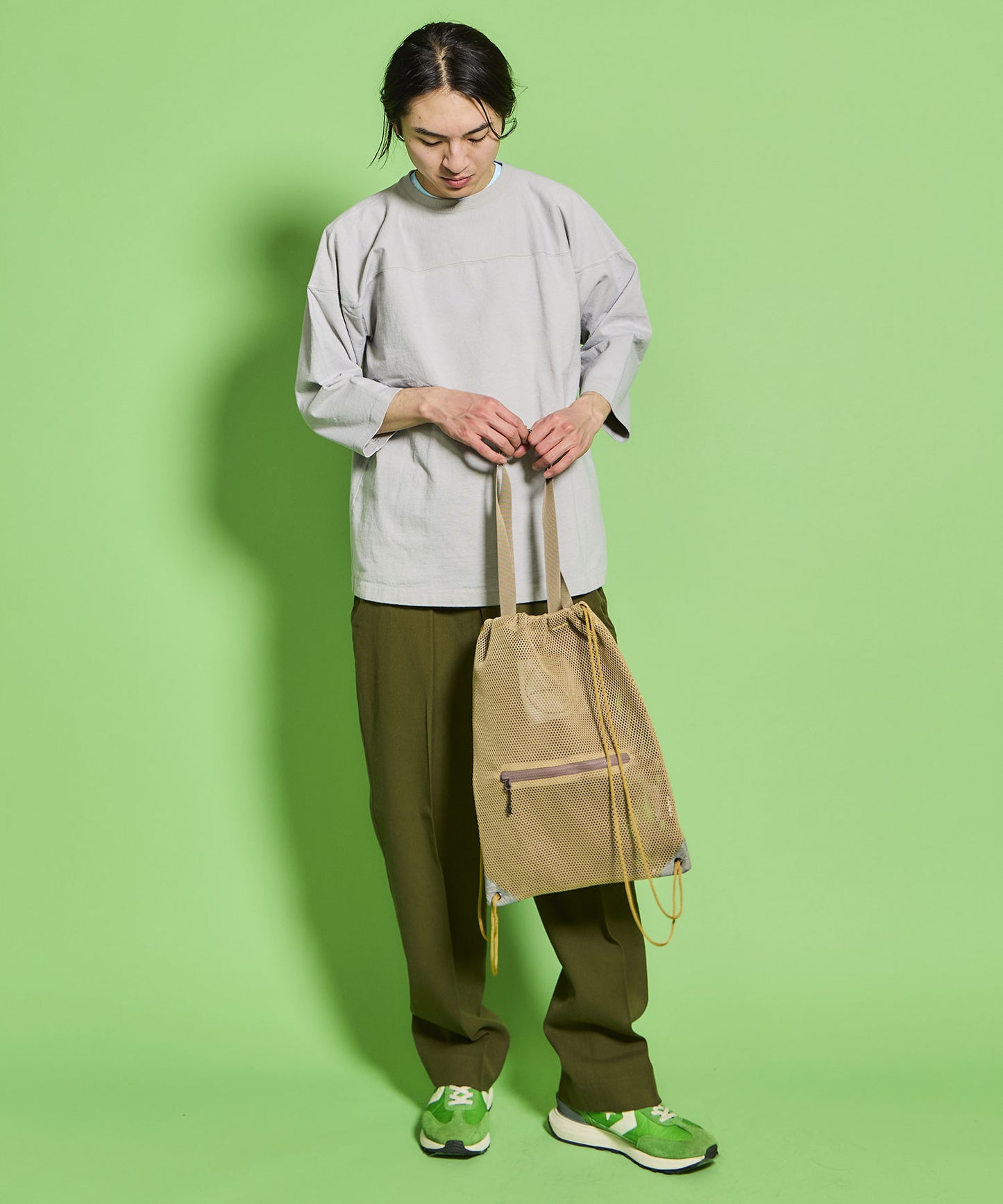 BURLAP OUTFITTER【バーラップアウトフィッター】- REVERSIBLE KNAP TOTE / リバーシブル ナップトート　