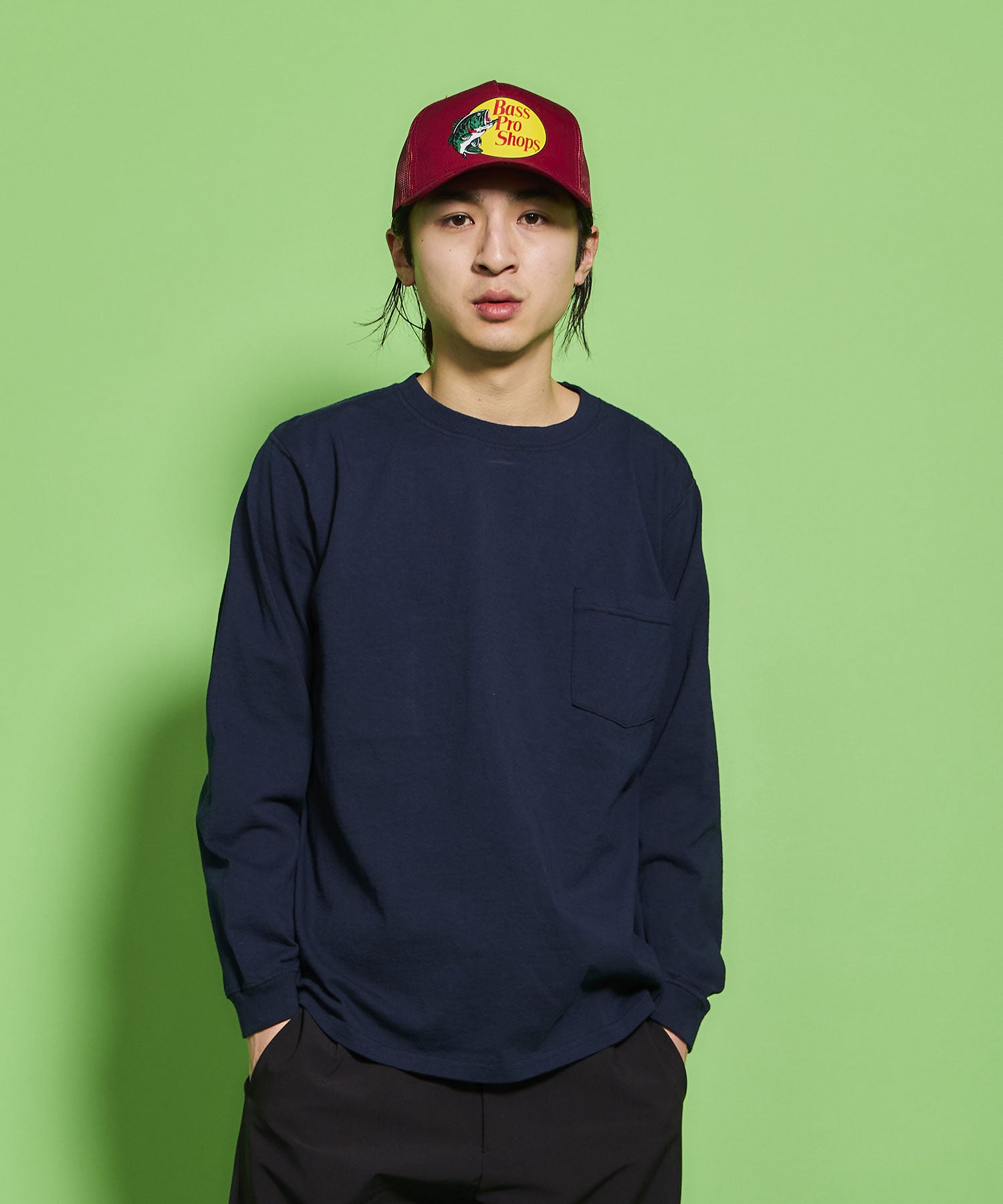 GOODWEAR【グッドウェア】 - L/S POCKET TEE / ロングスリーブ
