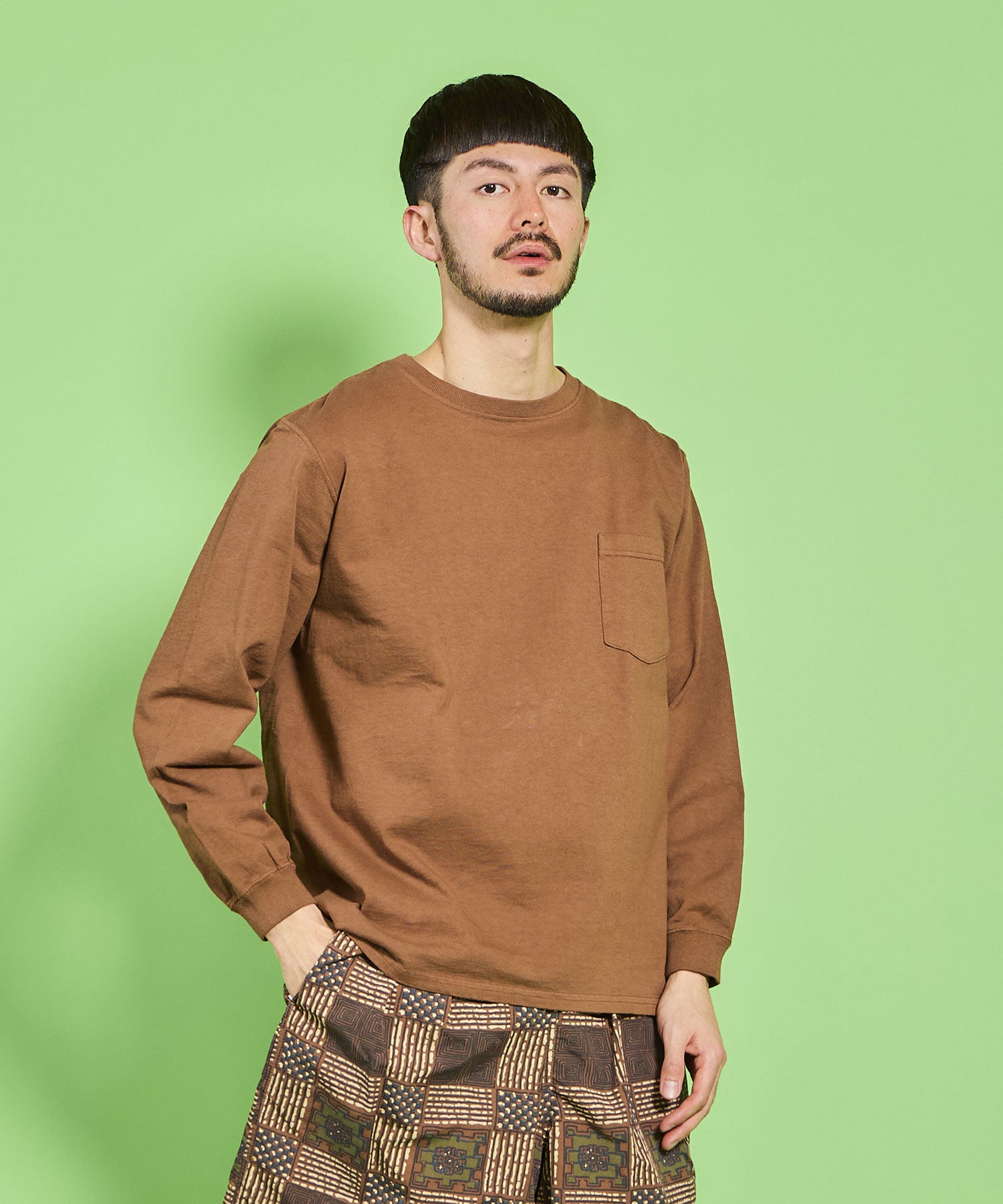 GOODWEAR【グッドウェア】 - L/S POCKET TEE / ロングスリーブ 