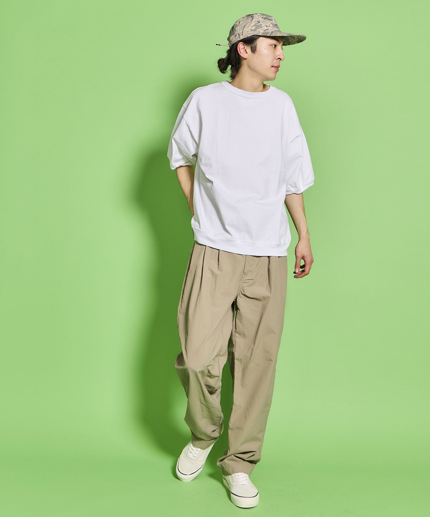 WALLA WALLA SPORT【ワラワラスポーツ】 - 9oz LANTERN SLEEVE TEE / 9