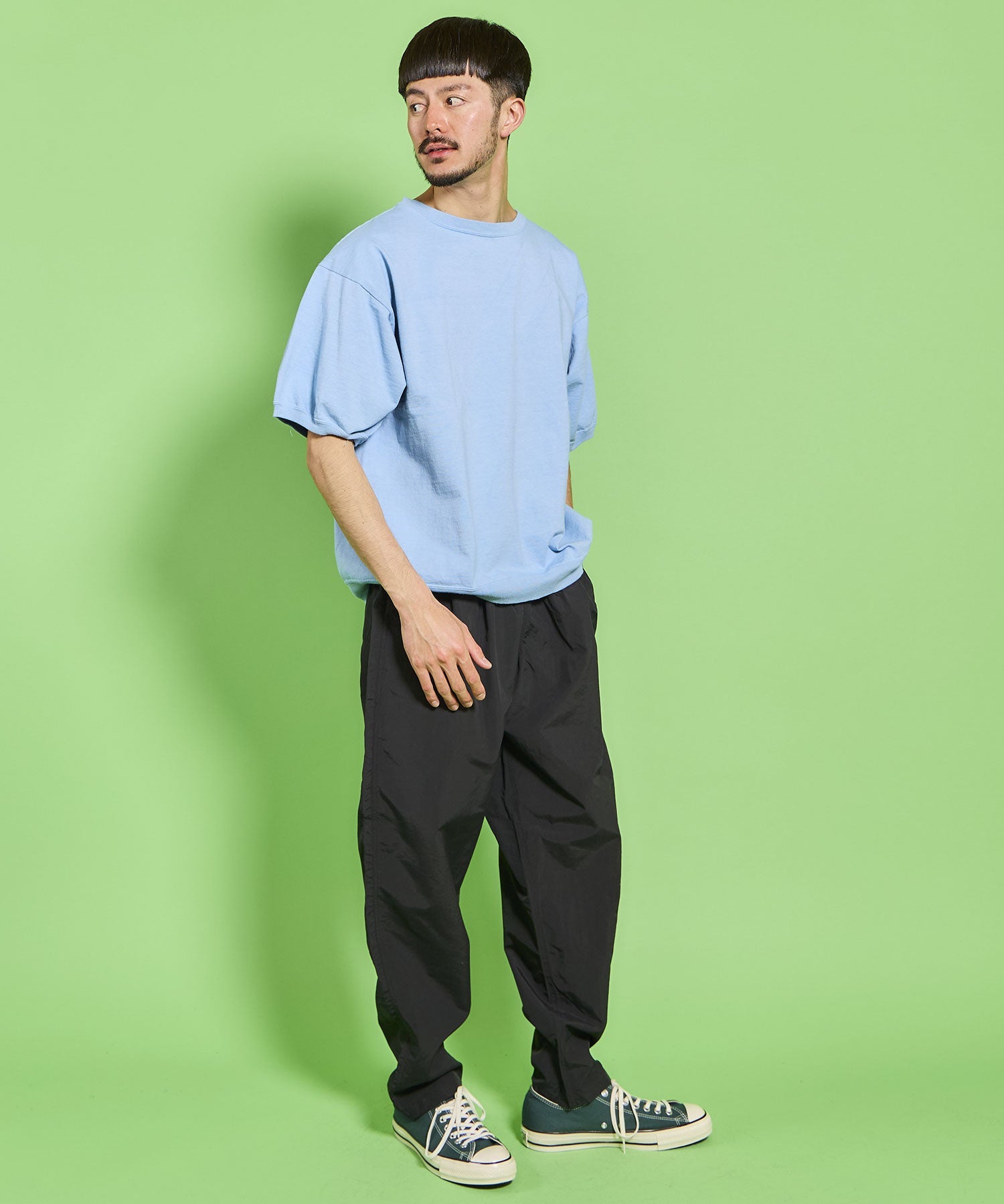 WALLA WALLA SPORT【ワラワラスポーツ】 - 9oz LANTERN SLEEVE TEE / 9