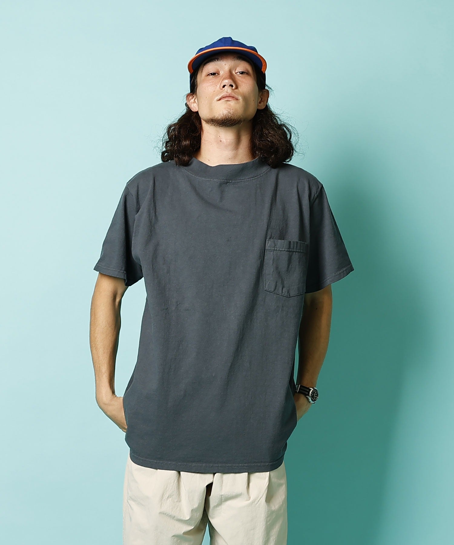 メンズウェア #DOT AIR S/S MOCK NECK TEE V12 TFW49 SIDE MESH SHORT SLEEVE MOCKNECK タートルネック