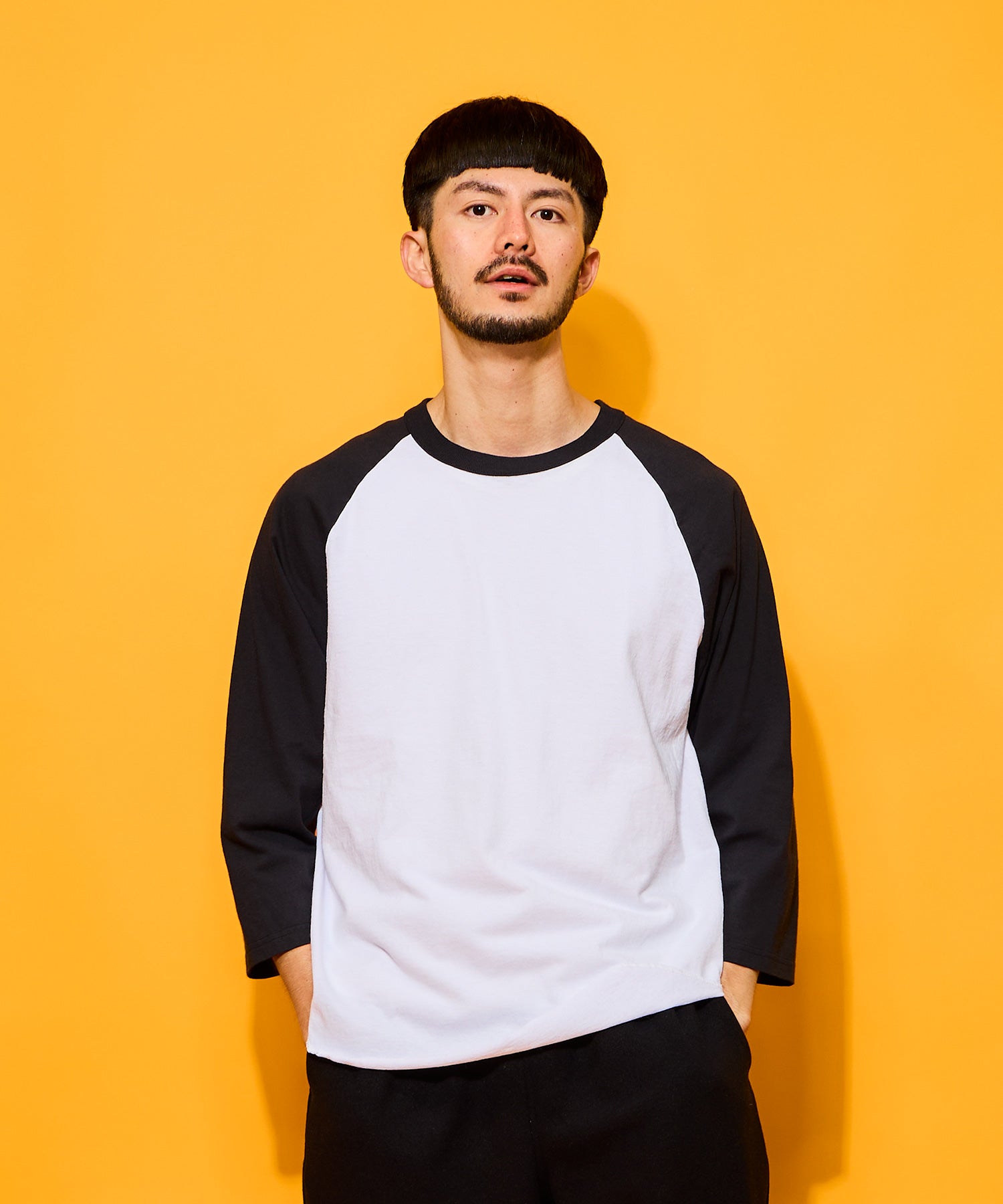 WALLA WALLA SPORT【ワラワラスポーツ】 - 3/4 BASEBALL TEE 2-TONE / 3/4 ベースボールT 2ト ...