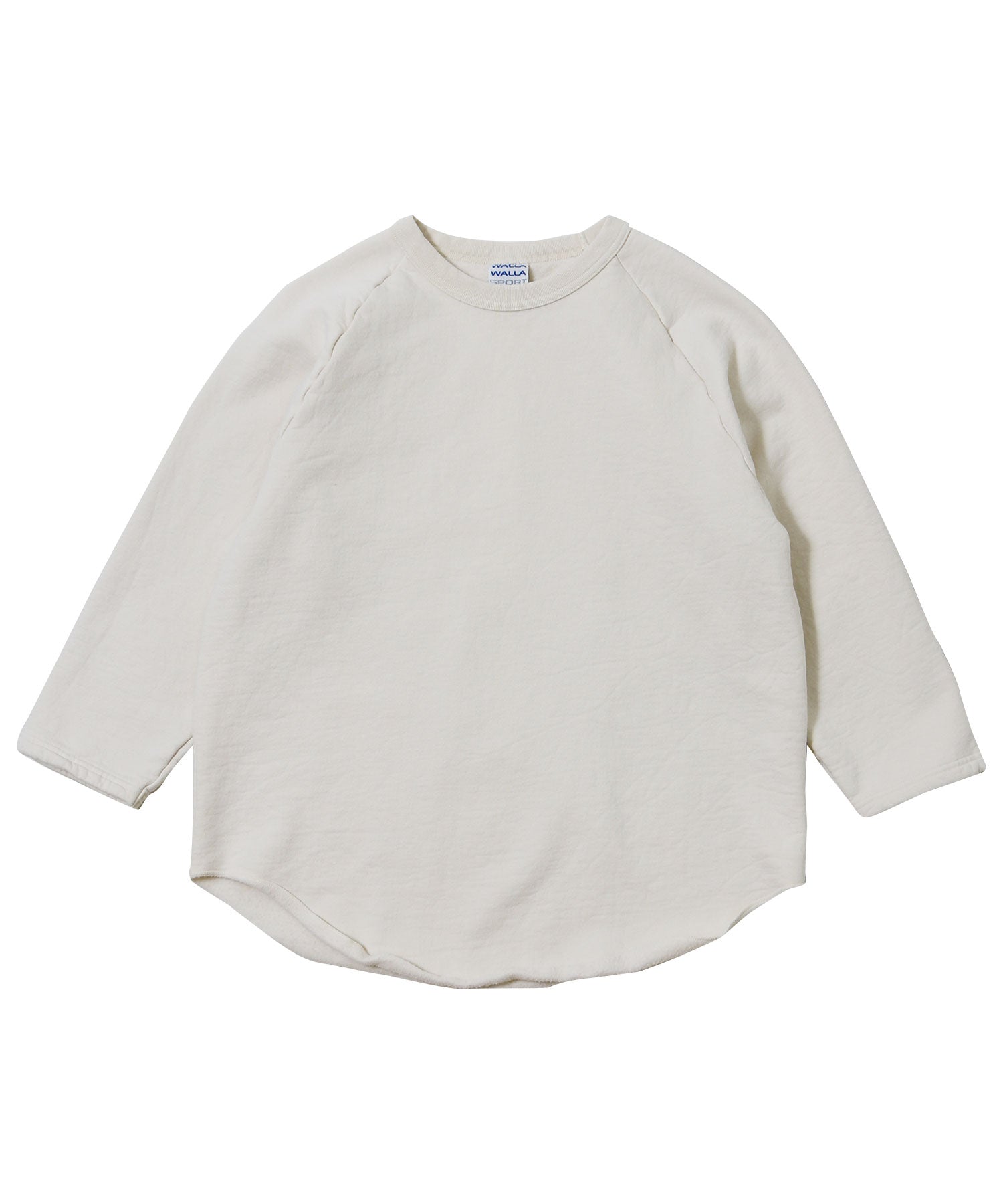 WALLA WALLA SPORT【ワラワラスポーツ】 - 9oz FLEECE 3/4 BASEBALL 