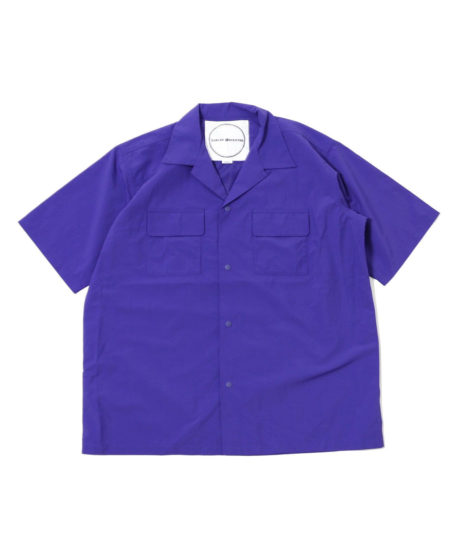 BURLAP OUTFITTER【バーラップアウトフィッター】- S/S CAMP SHIRT
