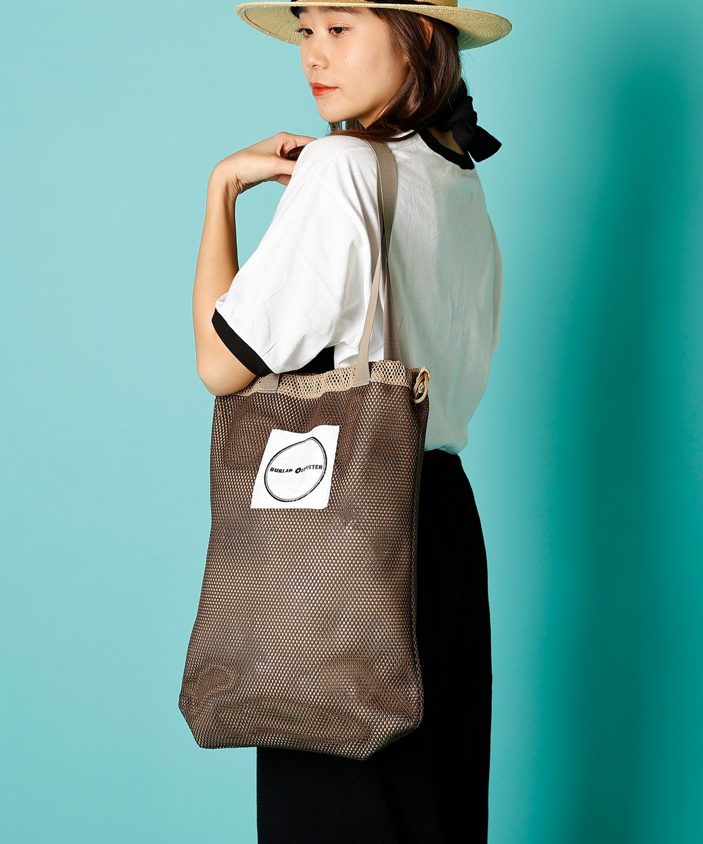 BURLAP OUTFITTER【バーラップアウトフィッター】- REVERSIBLE KNAP TOTE / リバーシブル ナップトート　