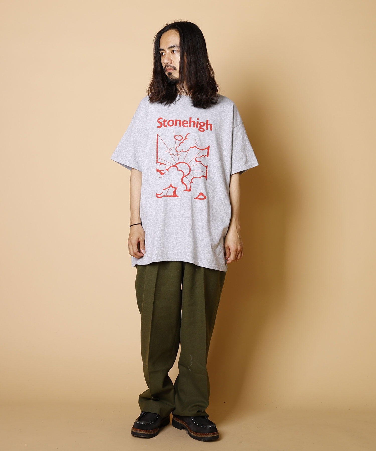 DOWN ON THE CORNER×7 STARS DESIGN 【ダウンオンザコーナー x セブンスターズデザイン】 - S/S TEE –  SAWINTO