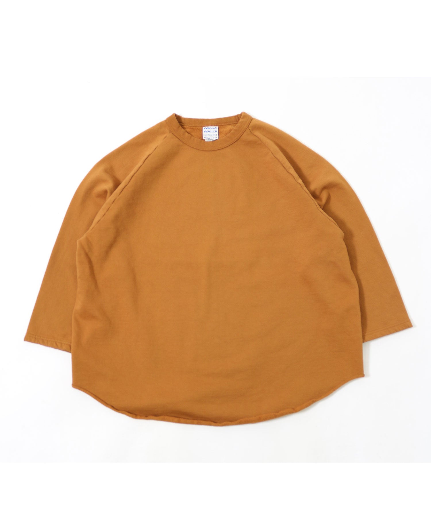 WALLA WALLA SPORT【ワラワラスポーツ】 - 9oz FLEECE 3/4 BASEBALL 