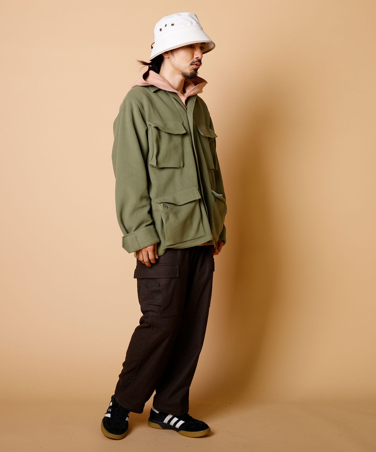 BURLAP OUTFITTER 【バーラップアウトフィッター】 - FLEECE BDU JACKET / フリース ビーディーユー ジャケット