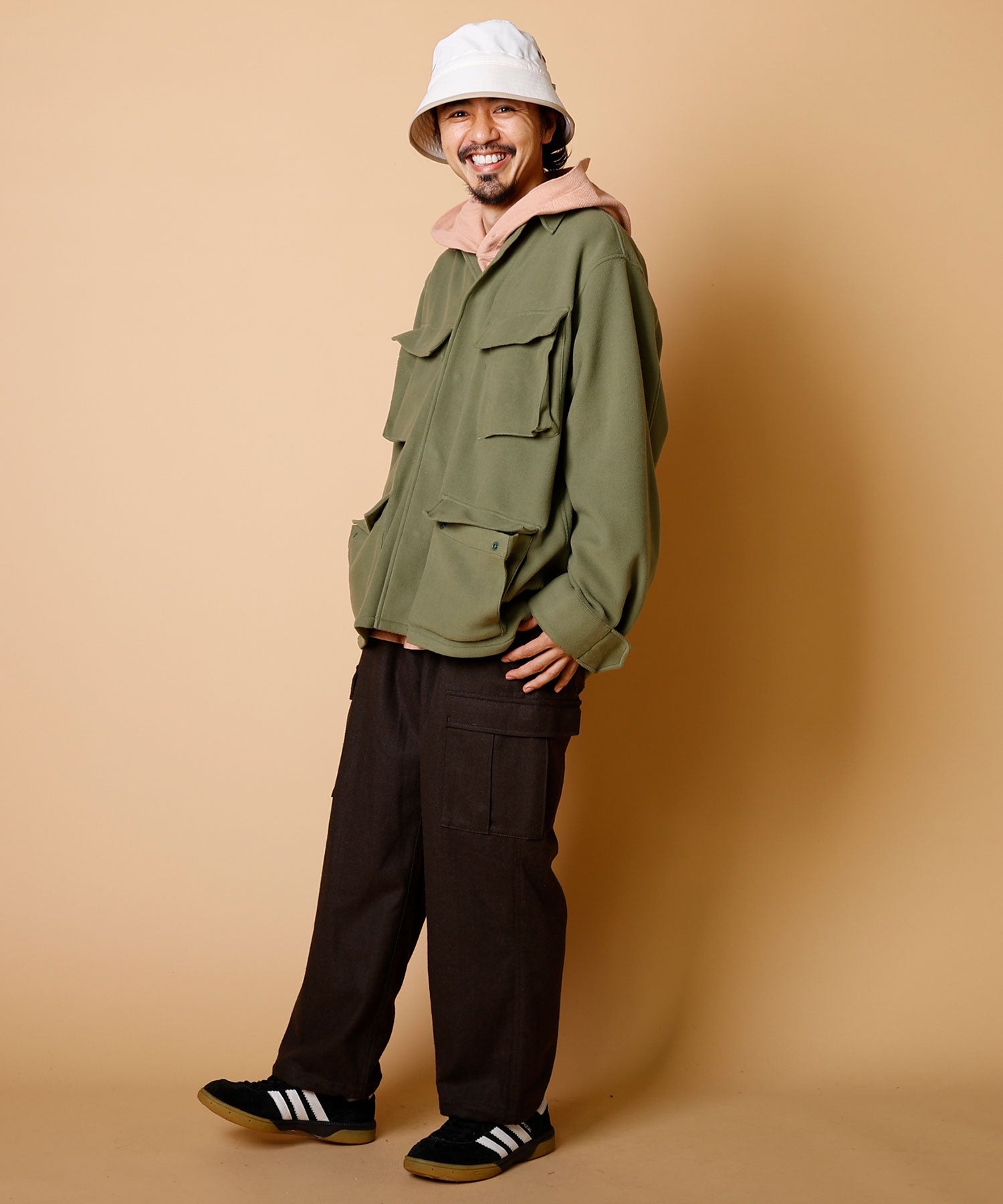 BURLAP OUTFITTER 【バーラップアウトフィッター】 - FLEECE BDU JACKET / フリース ビーディーユー ジャケット