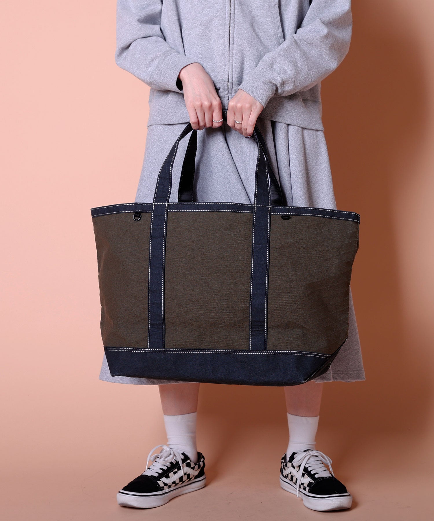 バーラップアウトフィッターTOTE BAG ブラック BURLAP OUTFITTER【バーラップアウトフィッター】- TOTE BAG
