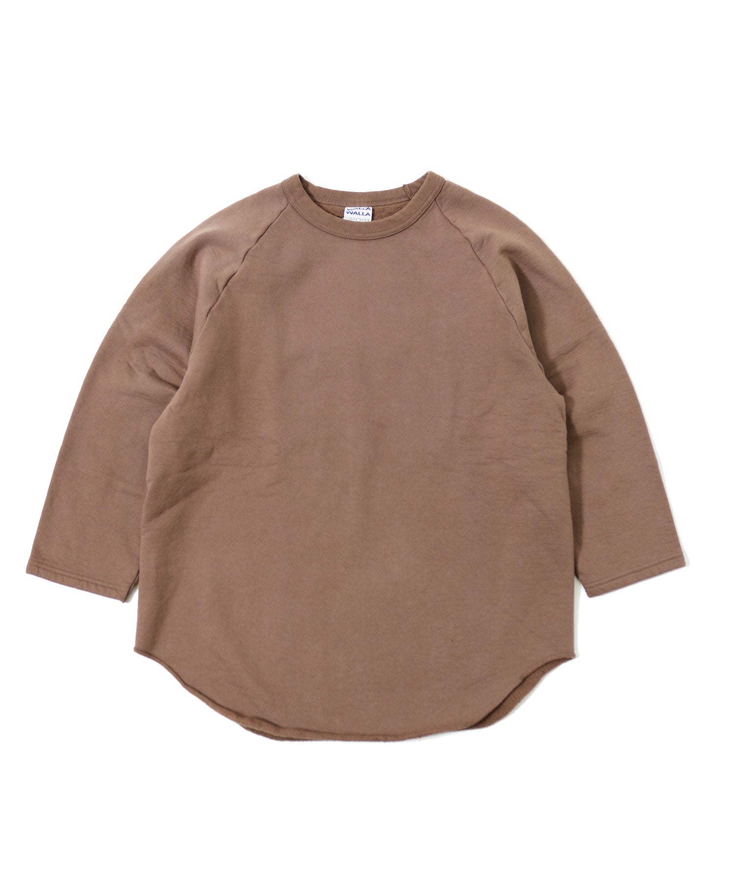 WALLA WALLA SPORT【ワラワラスポーツ】 - 9oz FLEECE 3/4 BASEBALL 