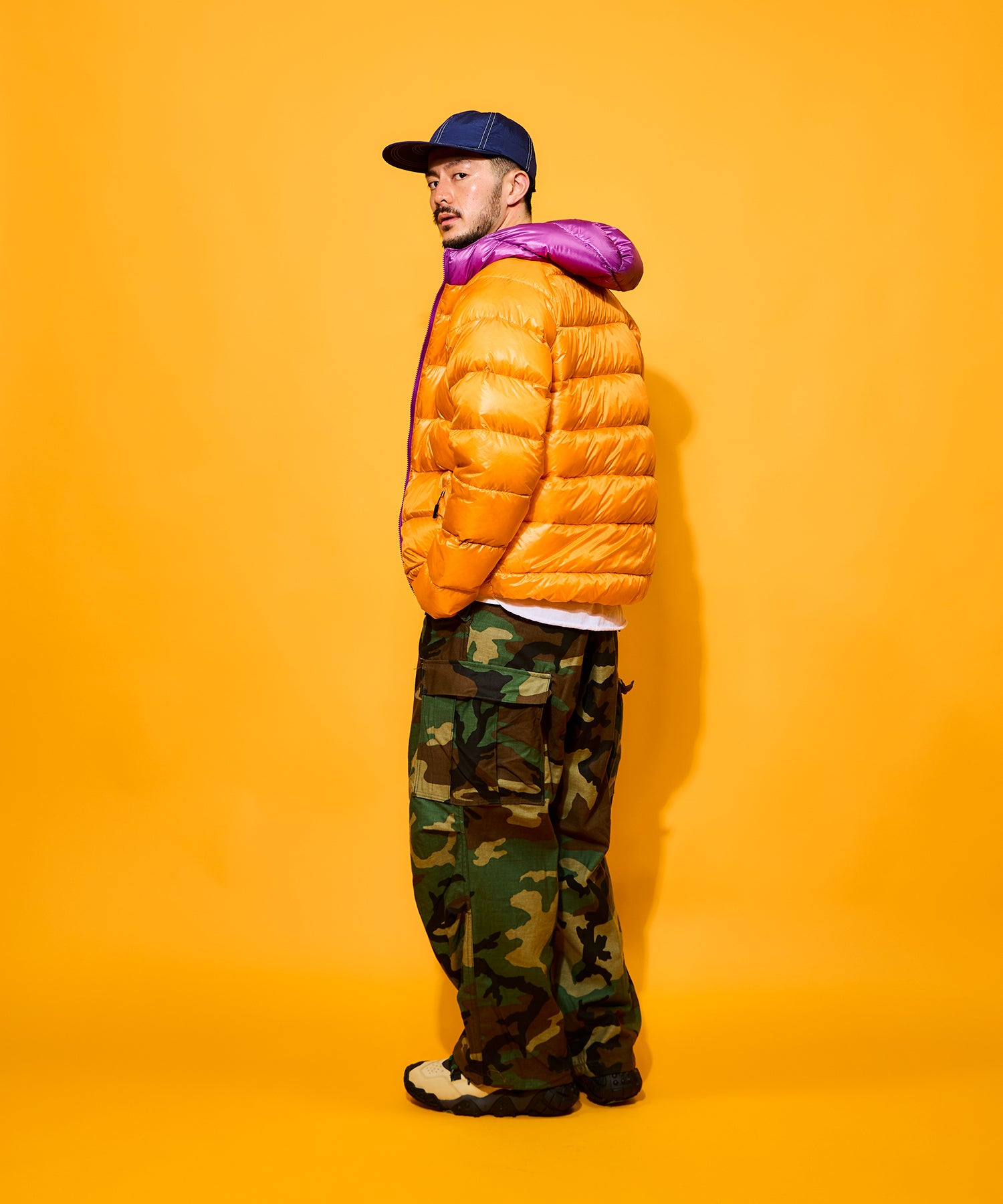 NANGA x TRAIL BUM【ナンガ x トレイル バム】- NOT BAD DOWN HOODIE