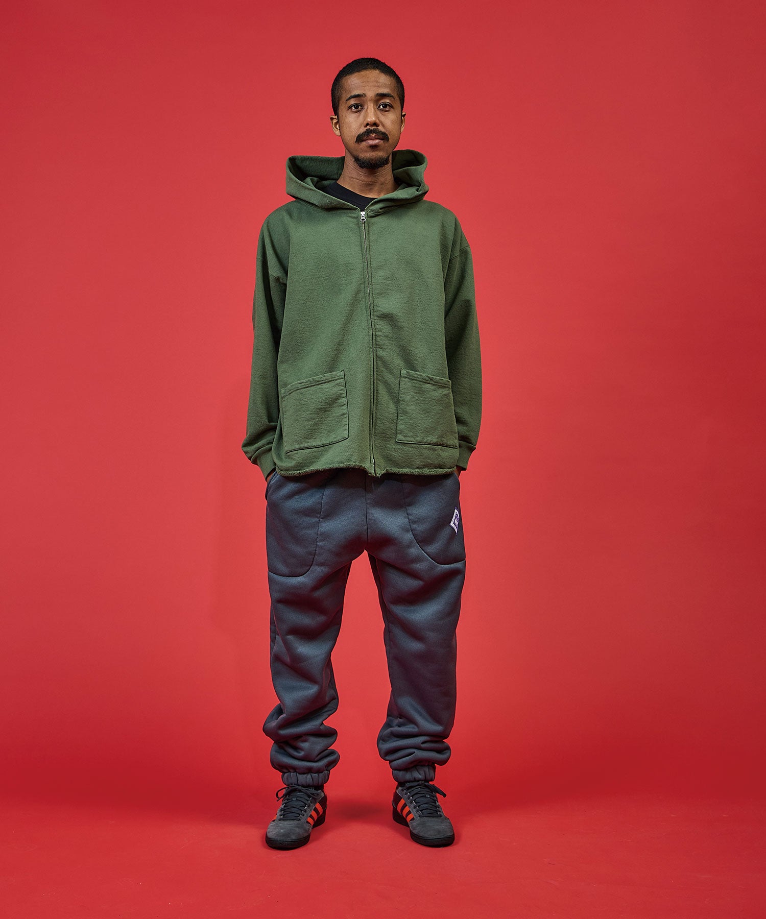 Walls コットンダックパーカー　グリーン LARGE ウォールズ WALLA WALLA SPORT【ワラワラスポーツ】 - 13oz FULL ZIP HOODIE / 13