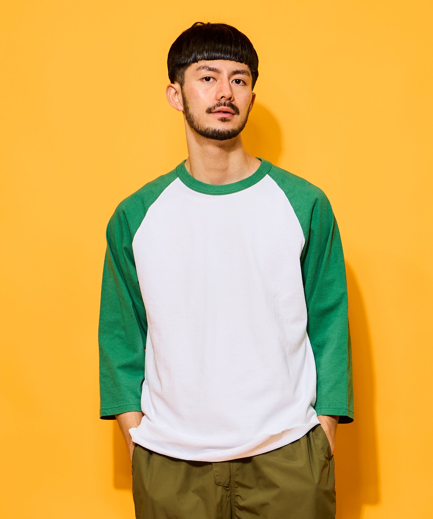 WALLA WALLA SPORT【ワラワラスポーツ】 - 3/4 BASEBALL TEE 2-TONE / 3/4 ベースボールT 2ト ...