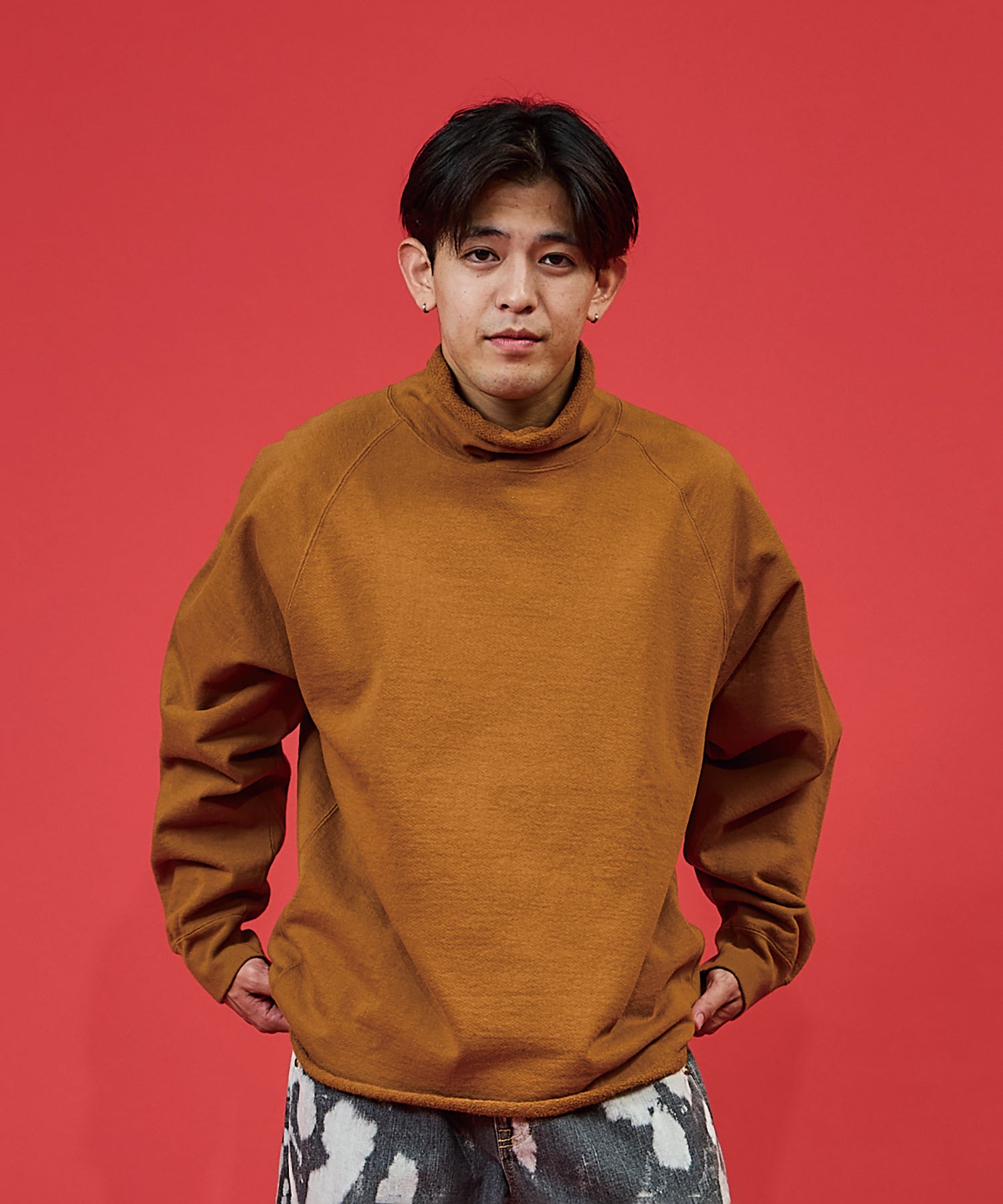 【東寿司さま専用】Stone /クルーネックスウェット/正規/L WALLA WALLA SPORT【ワラワラスポーツ】 -13oz ROLL NECK TURTLE/ 13