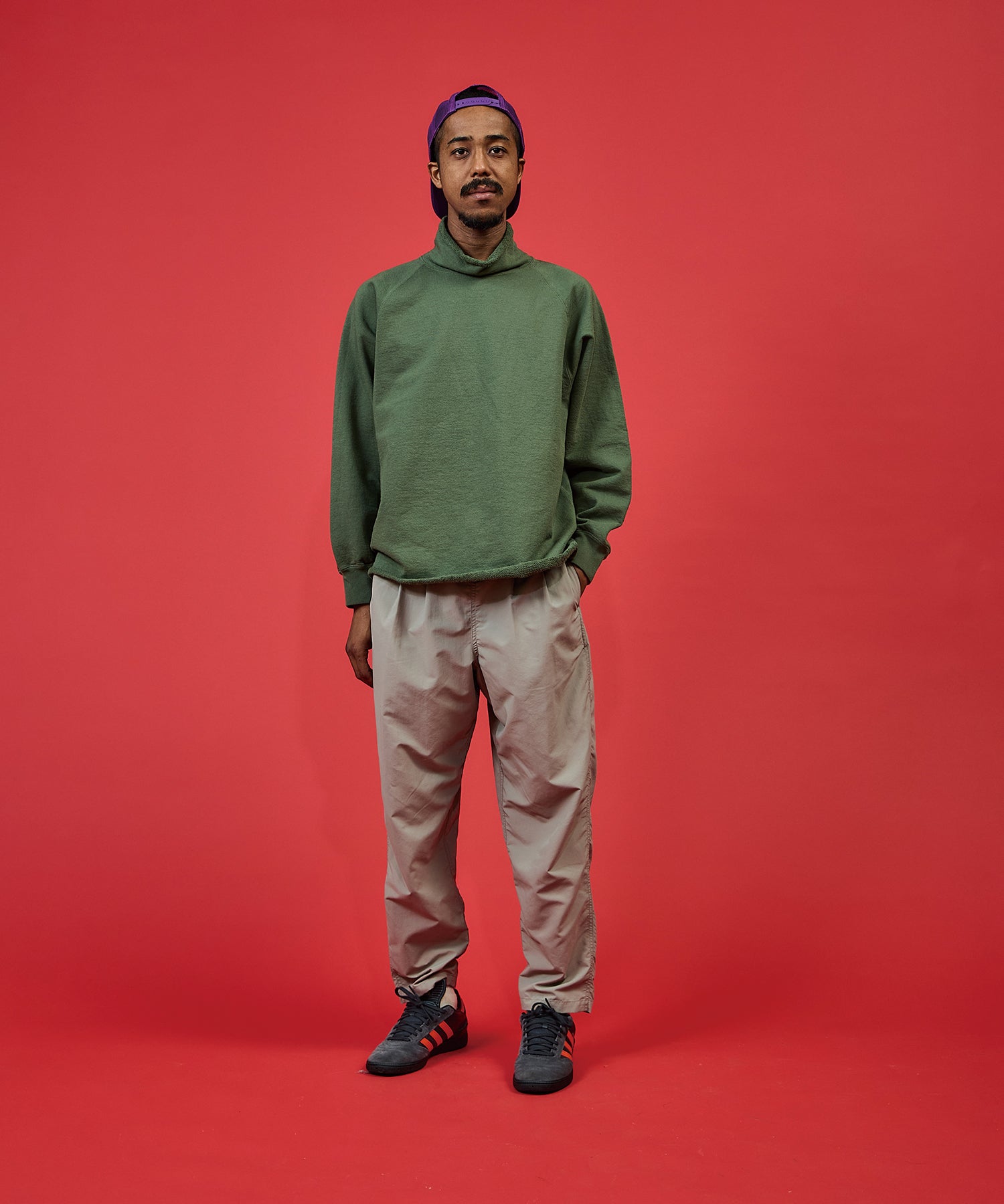 WALLA WALLA SPORT【ワラワラスポーツ】 -13oz ROLL NECK TURTLE/ 13 