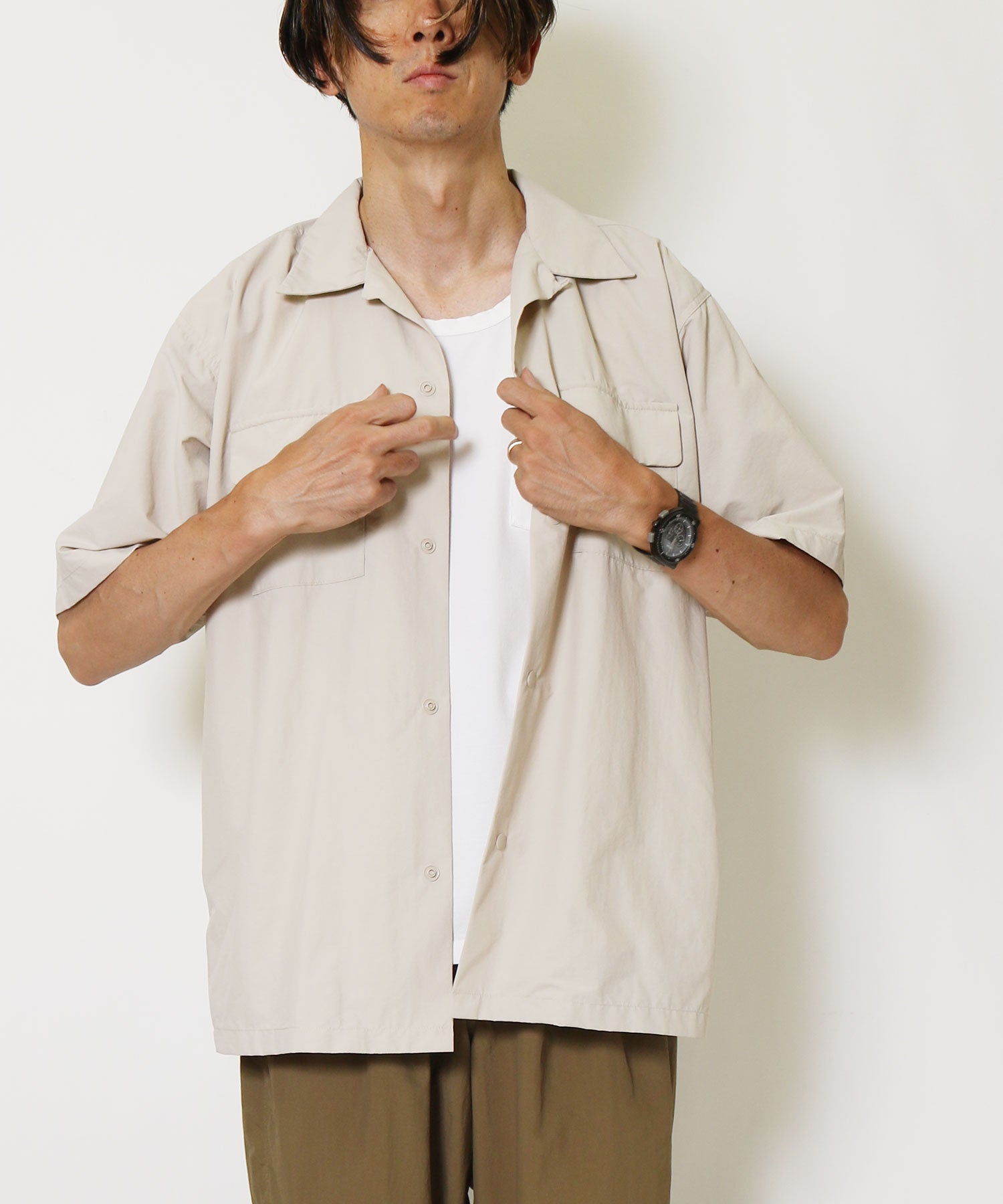 BURLAP OUTFITTER【バーラップアウトフィッター】- S/S CAMP SHIRT