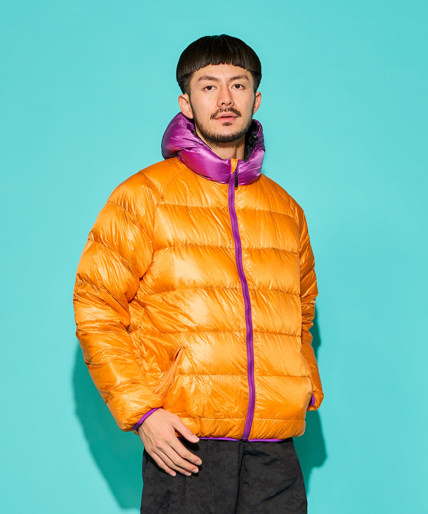 NANGA x TRAIL BUM【ナンガ x トレイル バム】- NOT BAD DOWN HOODIE