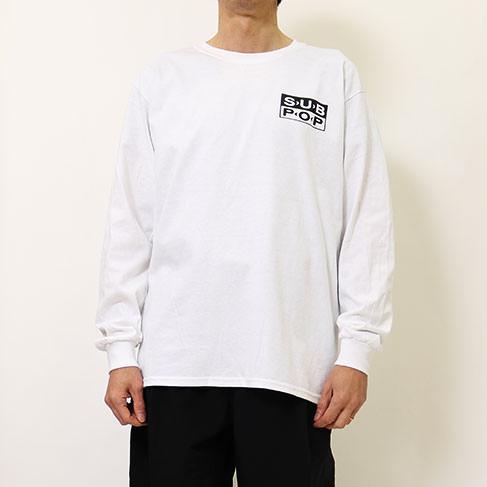 SUB POP 【サブポップ】- L/S PRINT TEE 