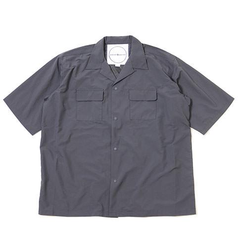 BURLAP OUTFITTER 【バーラップアウトフィッター】- S/S CAMP SHIRT SOLID / ショートスリーブ キャンプシャツ  ソリッド