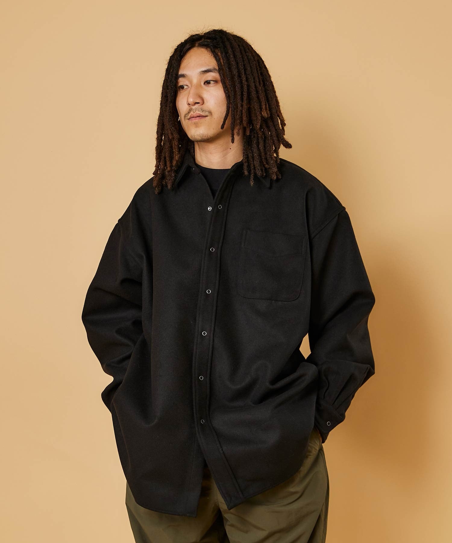 BURLAP OUTFITTER 【バーラップアウトフィッター】- L/S B.B. SHIRT PV