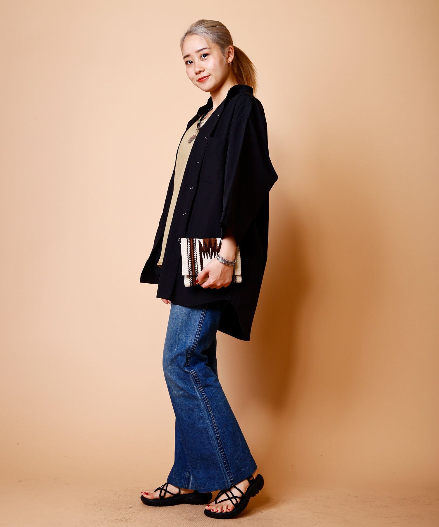 BURLAP OUTFITTER 【バーラップアウトフィッター】 - 3/4 B.C. SHIRT