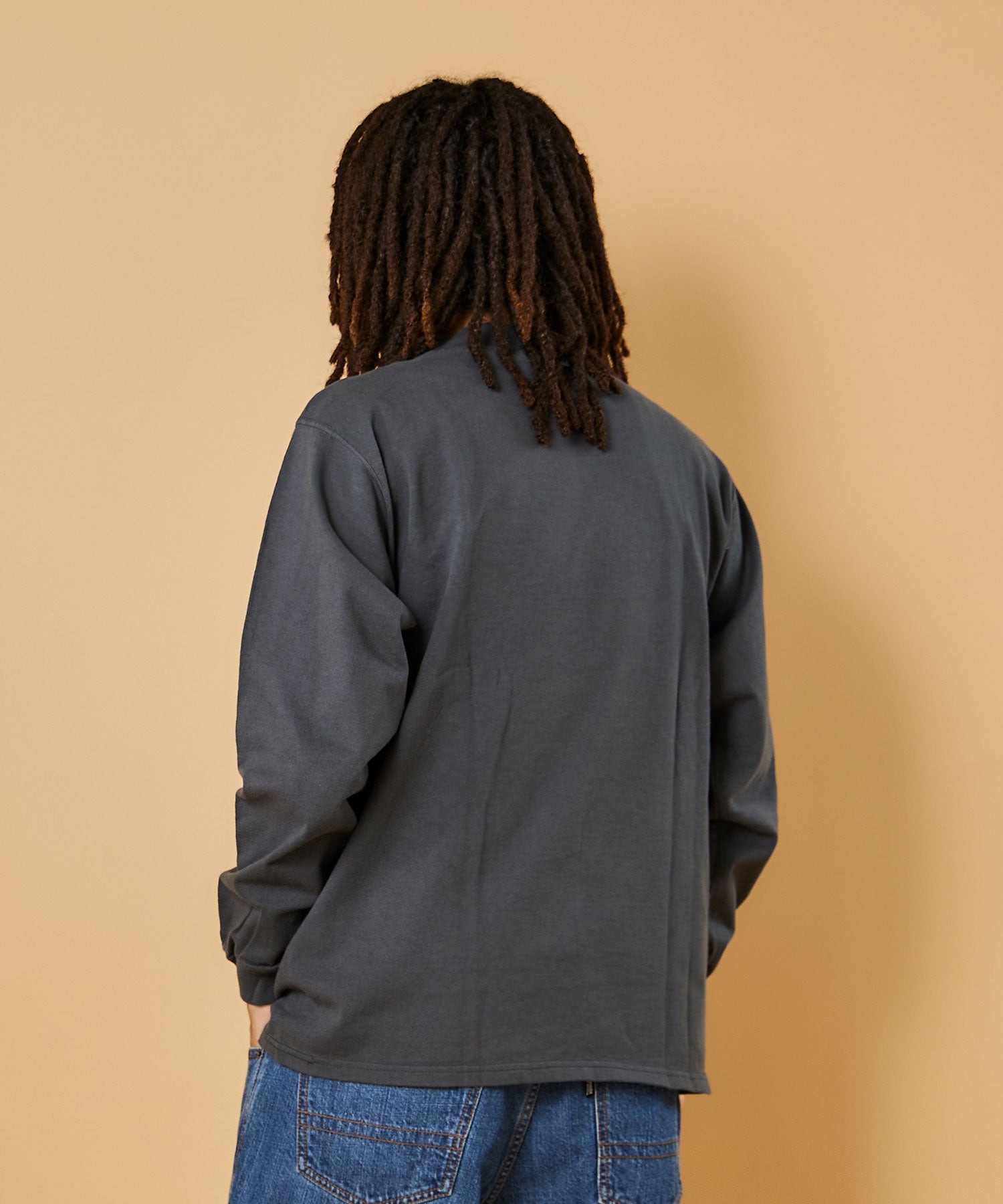 GOODWEAR【グッドウェア】 - L/S MOCK NECK POCKET TEE /ロング