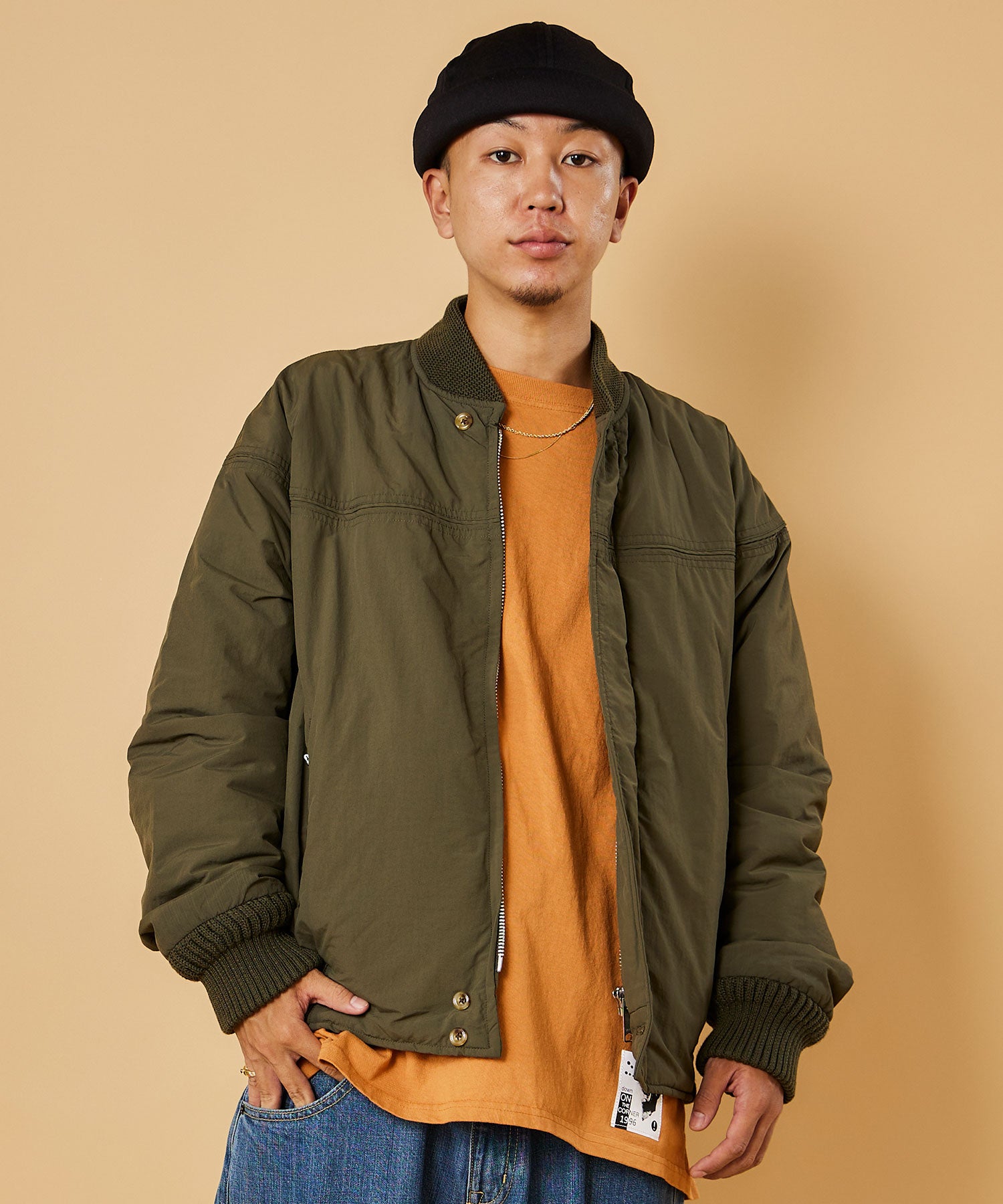 cap shoulder jacket