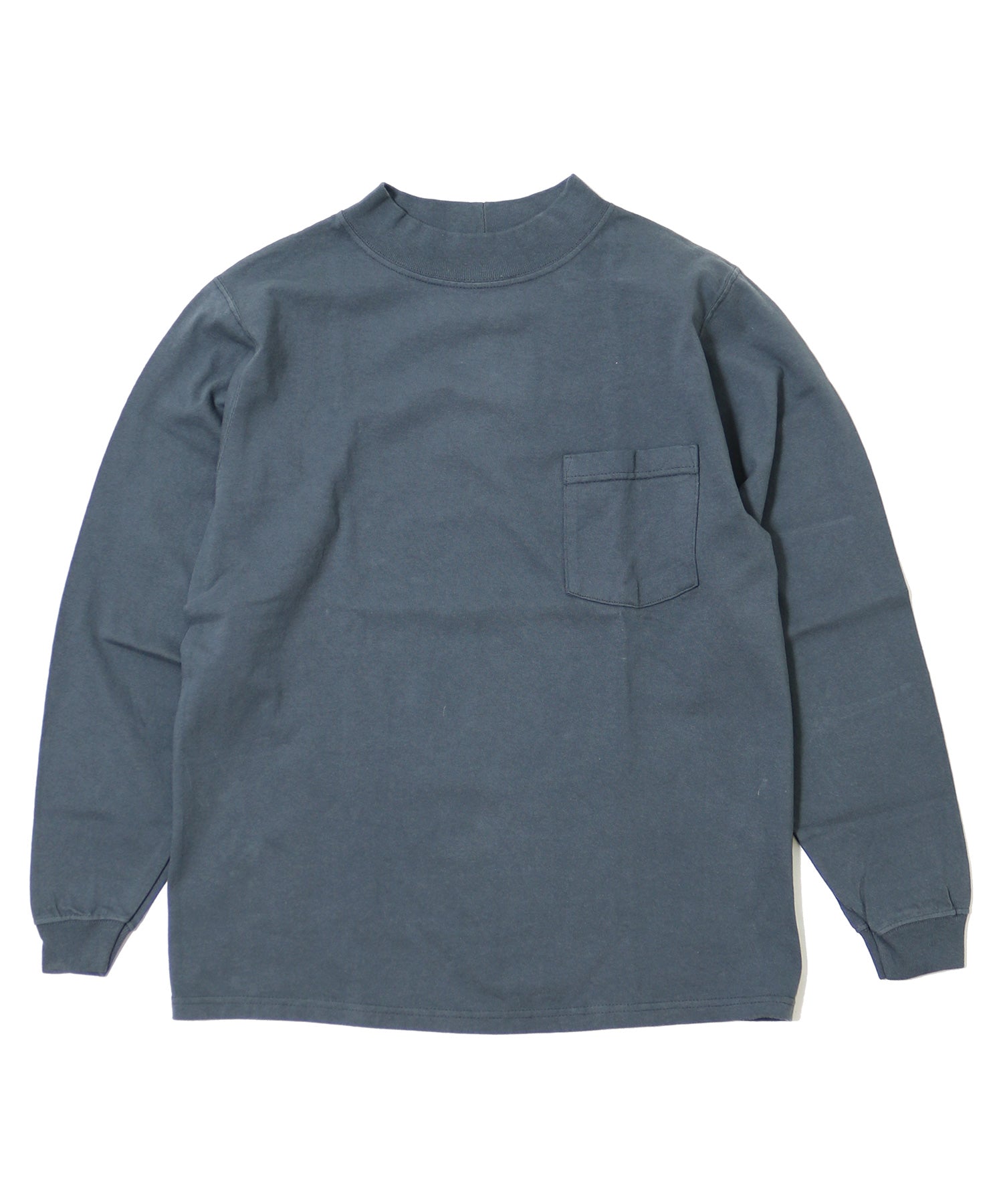 GOODWEAR【グッドウェア】 - L/S MOCK NECK POCKET TEE /ロング  