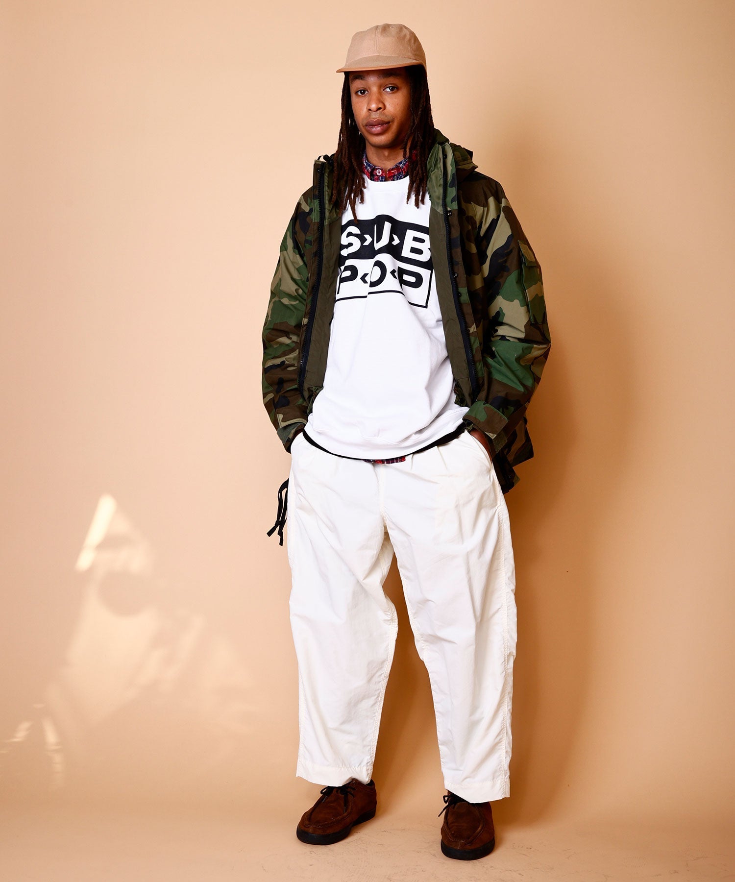 burlap outfitter WIDE TRACK PANTS