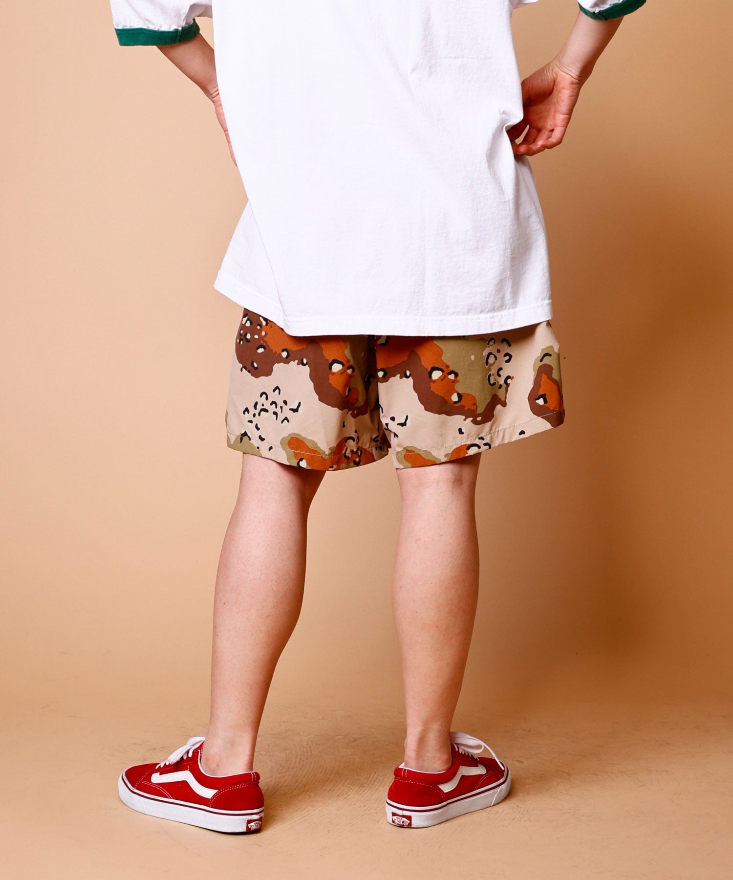 BURLAP OUTFITTER 【バーラップアウトフィッター】 - TRACK SHORT PRINTED / トラックショーツ プリンテ –  SAWINTO