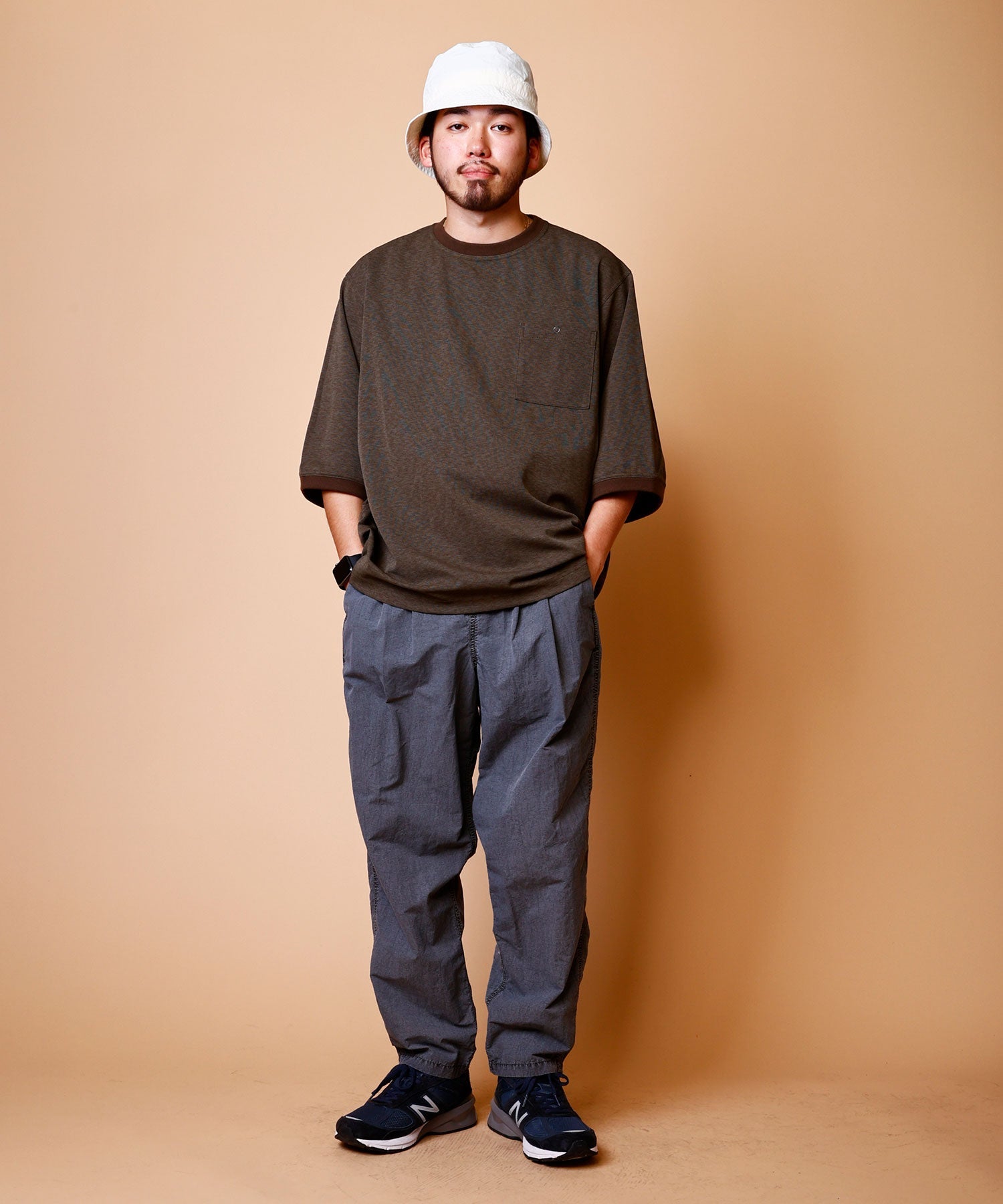 BURLAP OUTFITTER【バーラップアウトフィッター】 - TRACK PANT PIGMENT DYE / トラックパンツ ピグメントダイ