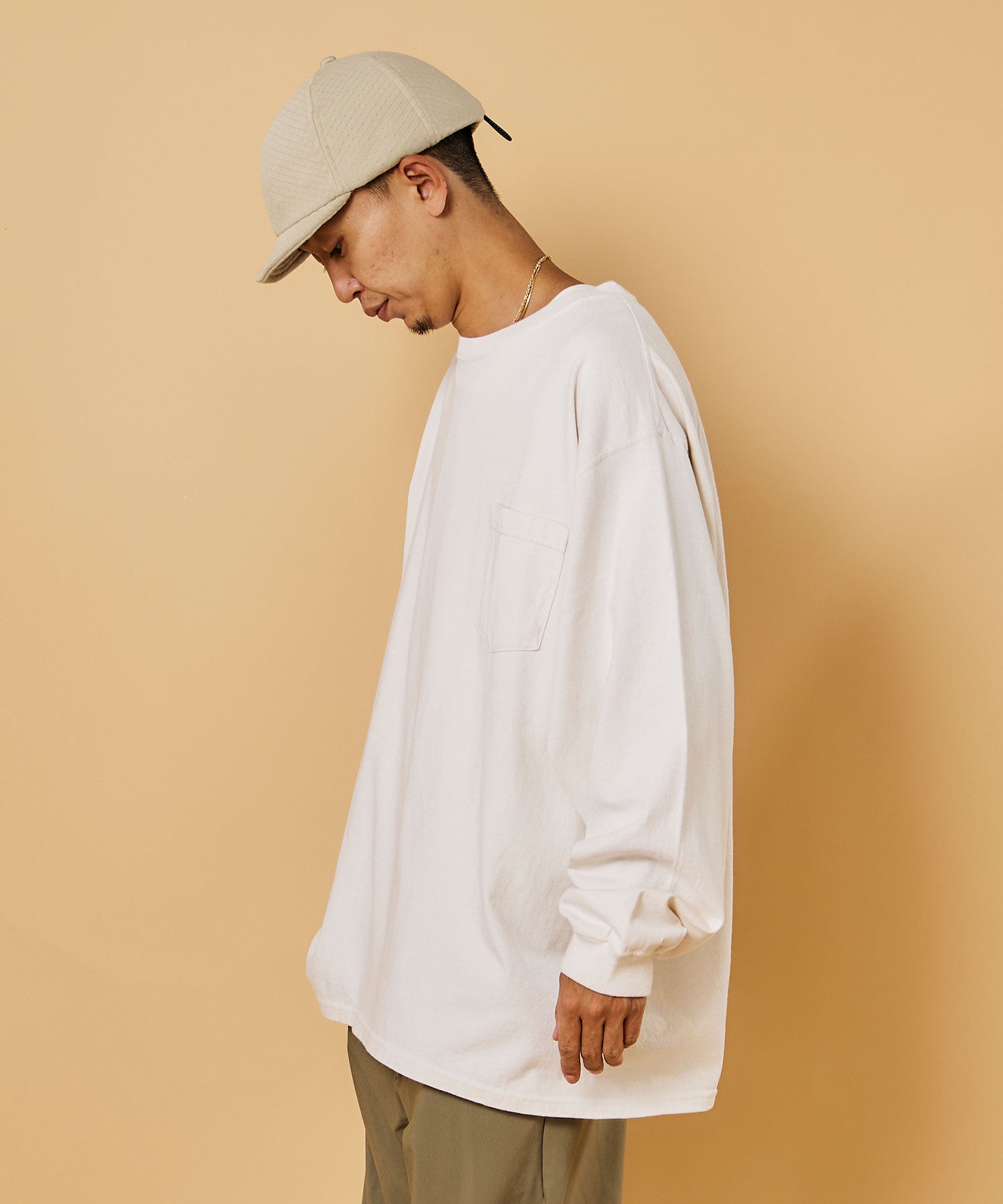 GOODWEAR【グッドウェア】 - L/S POCKET TEE BIG /ロングスリーブ ポケット T – SAWINTO